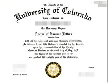 Buy American Colorado university imitate diploma to have what profit