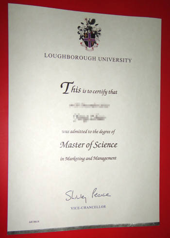 How can I get a fake degree from Loughborough University