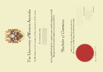 Buy fake diplomas from the University of Western Australia online. Fake certificate