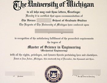 What you must know before buying a fake diploma from the University of Michigan