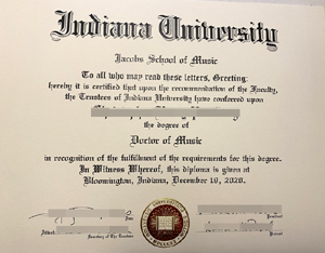 Buy a fake diploma from Indiana University.  How can I get it