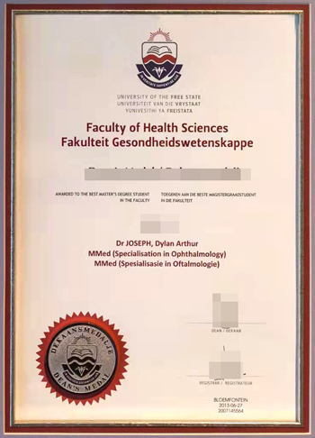 Where can I buy a fake diploma from University of the Free State
