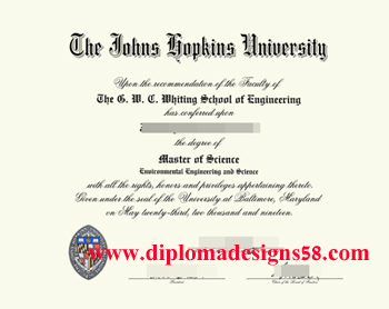 Fake degrees from Johns Hopkins university.  Fake certificate from Johns Hopkins.