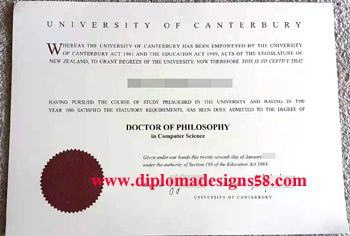 How to purchase a fake degree from University of Canterbury in New Zealand