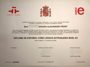 How to buy fake Diplomas of Spanish as a Foreign Language examination