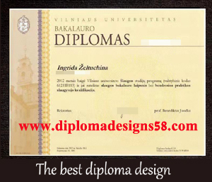 How to buy a fake degree from Vilniaus Universitetas.  A fake certificate