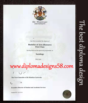 Buy fake de Montfort college certificates online. Buy an Undergraduate degree