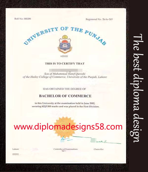 University of the Punjab diploma
