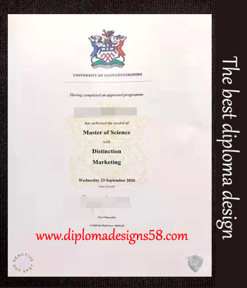 University of Gloucestershire master degree.buy fake certificate