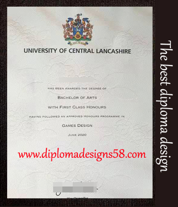 Buy the latest edition of your Diploma from the University of Central Lancashire in the UK