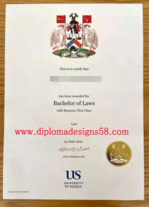 Purchase the latest edition of University of Sussex Fake diploma.