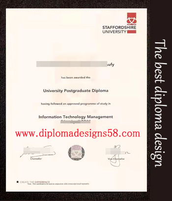 How can I get a fake diploma from Staffordshire University