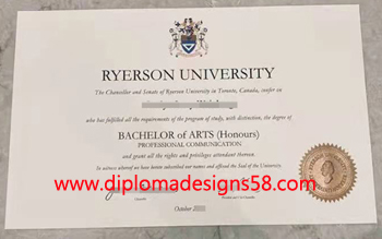 Buy the latest version of your fake Ryerson University diploma