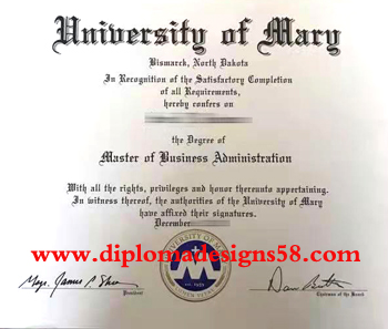 How to purchase a fake certificate from University of Mary online?