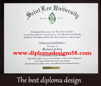Purchase fake degrees from Saint Leo University at www.diplomadesigns58.com