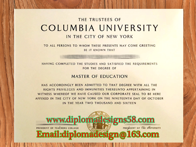 How to purchase a Fake degree from Columbia University quickly?buy fake diploma.