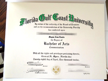 Buy the best quality Florida Gulf Coast University diploma site.