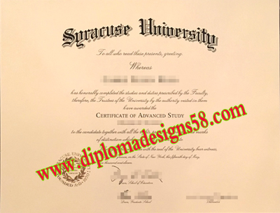Buy the best quality fake diploma from Syracuse University.