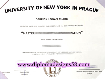 University Of New York In Prague How much does a fake diploma copy cost?