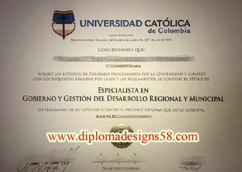 Universidad Catolica de Colombia How much does a fake diploma copy cost?