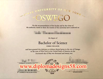 Where can I quickly buy a copy Of a fake diploma from the State University Of New York At Oswego?